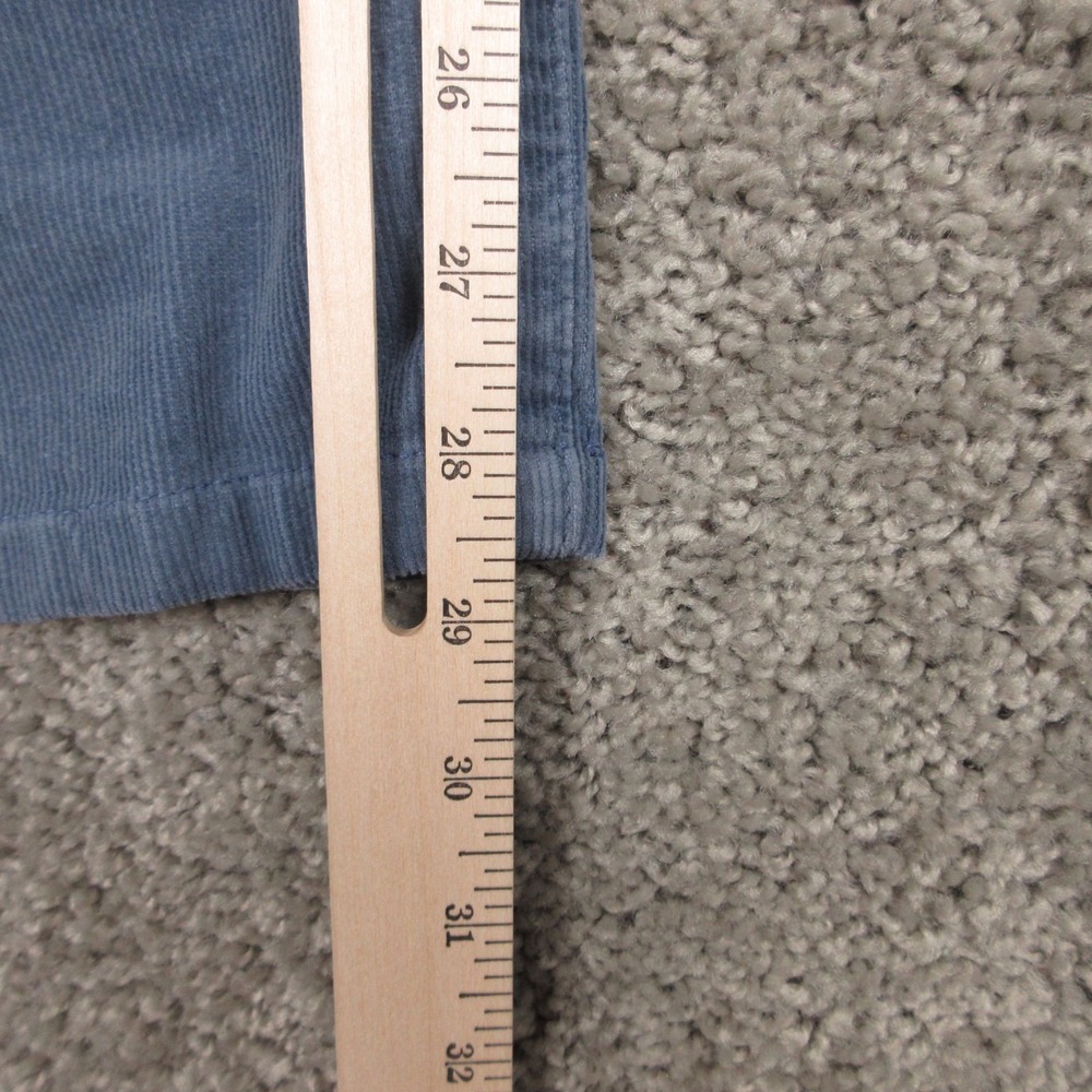 AG Adriano Goldschmied Pants Mens 34x29 Blue Corduroy The Matchbox Slim Straight - Picture 4 of 12